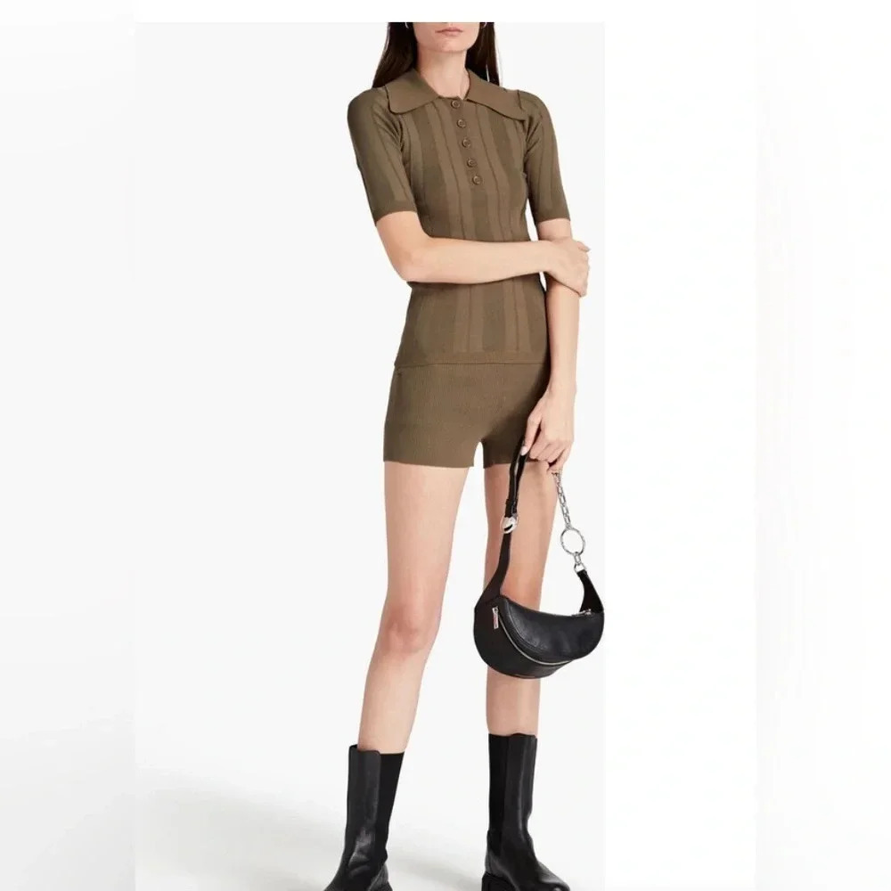 REMAIN BIRGER CHRISTENSEN
Iva ribbed jersey shorts